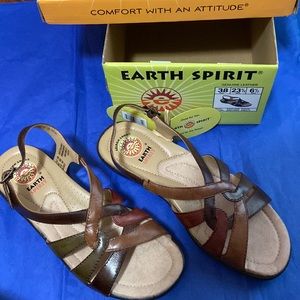 Earth Spirit Multi Colored Sandals